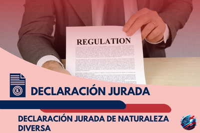 Declaración Jurada de Naturaleza Diversa