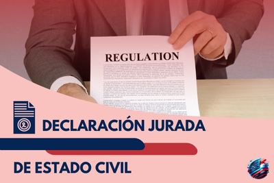 Declaración jurada de estado civil