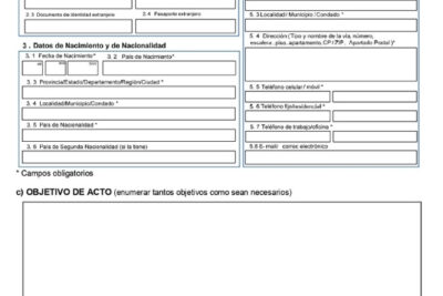 Acto Notarial Gestión de Inmuebles