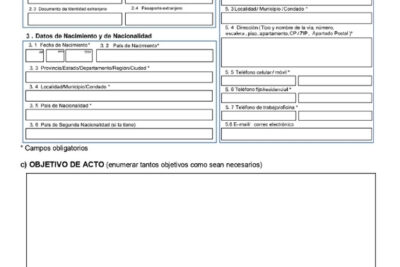 Acto Notarial para Hipoteca