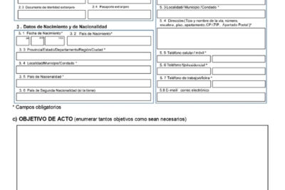 Acto Notarial Reclamo de Herencia