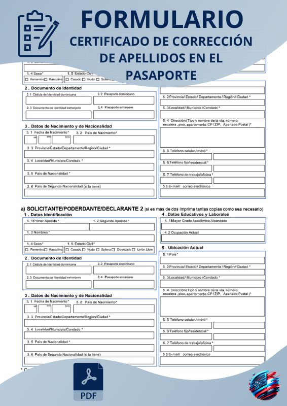 Formulario Acto Notarial Revocación de Apoderamiento