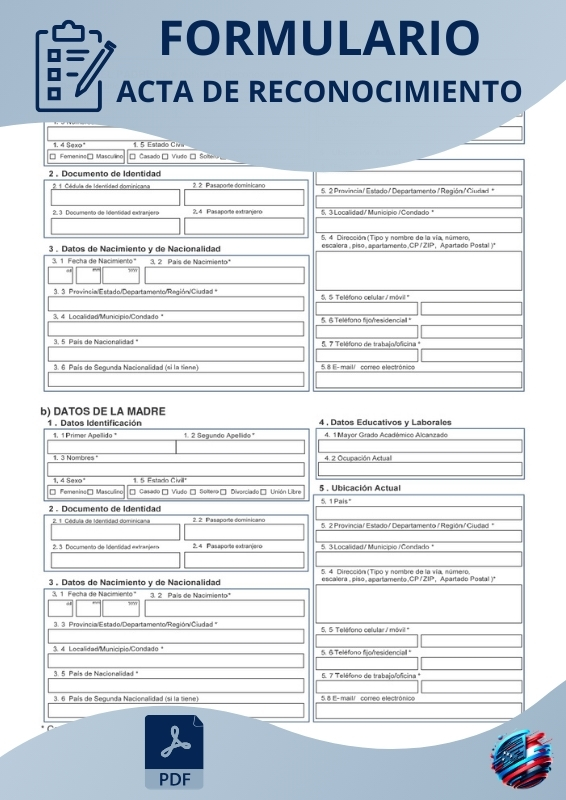 Acta de Reconocimiento