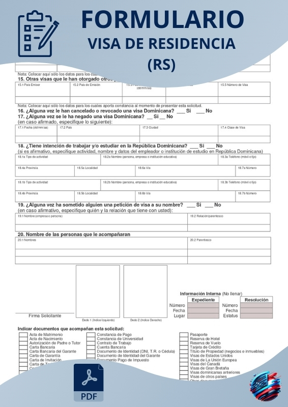 Visa de Residencia