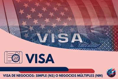 visas de negocios simple o múltiples